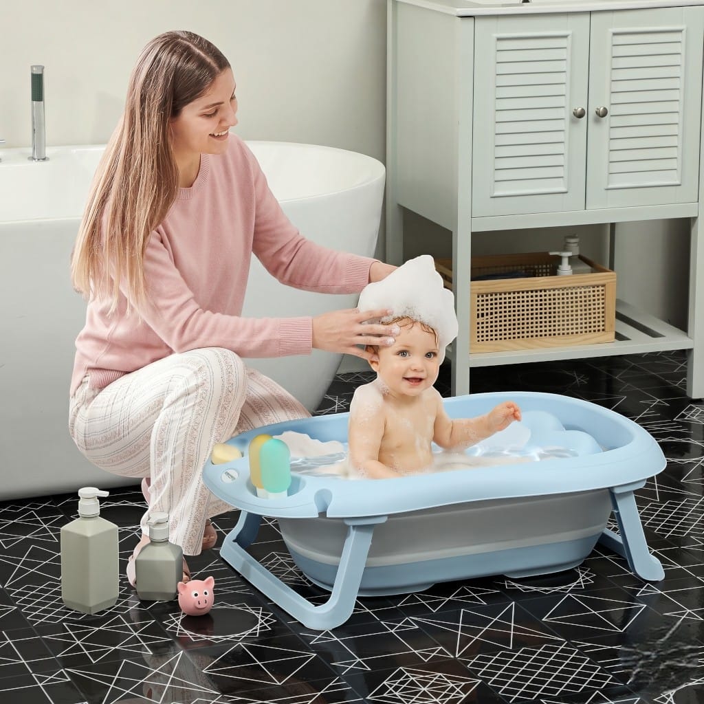 Baignoire Bébé Pliable | Petit Lagon| Mumoria