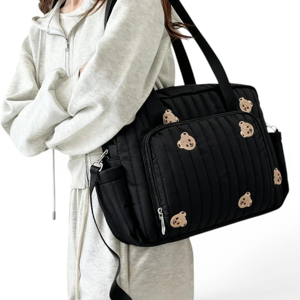 Sac à Langer Noir | Valina | Mumoria