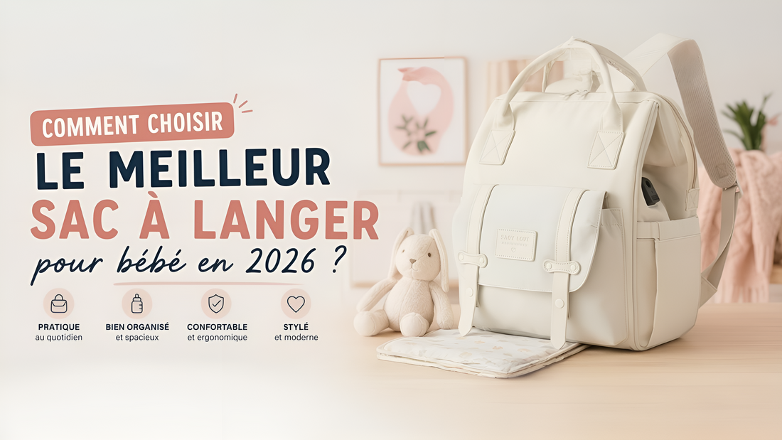 Le meilleur sac à langer pour bébé en 2026