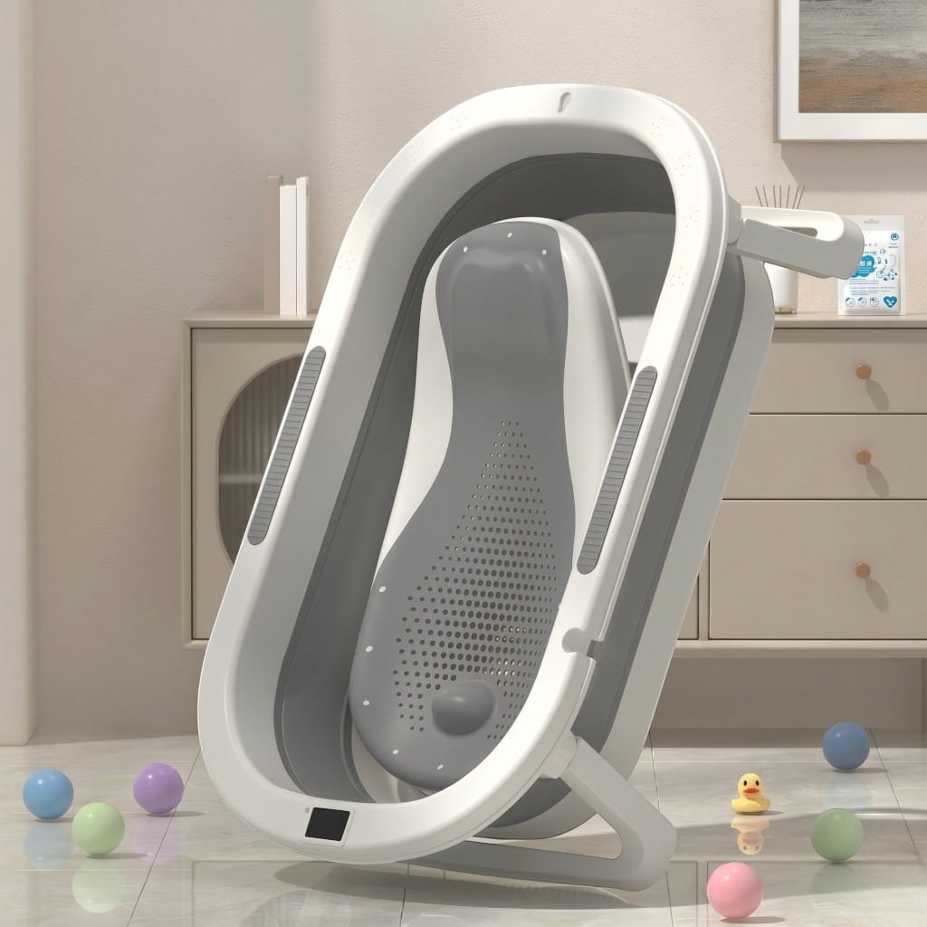 Baignoire Bébé Pliable | CozyUp Baby| Mumoria