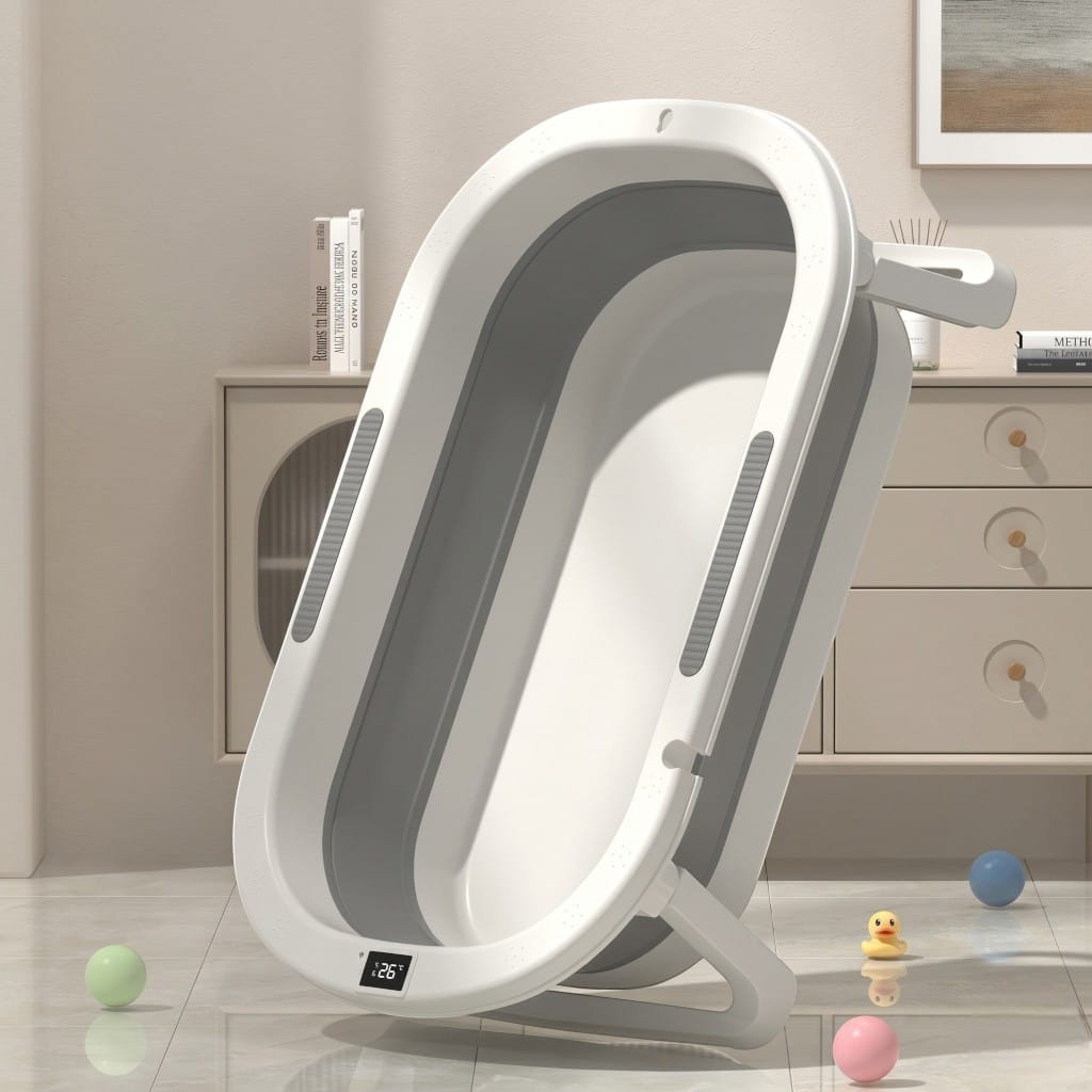 Baignoire Bébé Pliable | CozyUp Baby| Mumoria