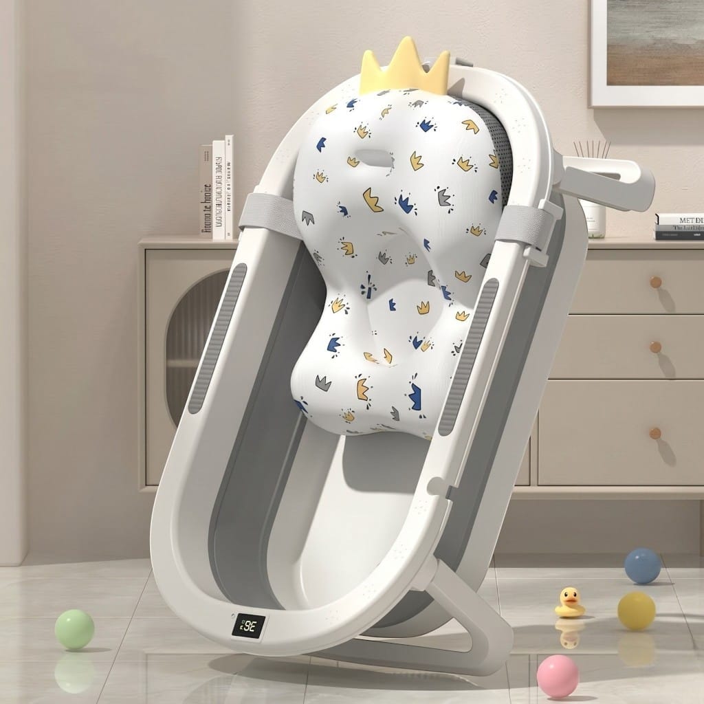 Baignoire Bébé Pliable | CozyUp Baby| Mumoria