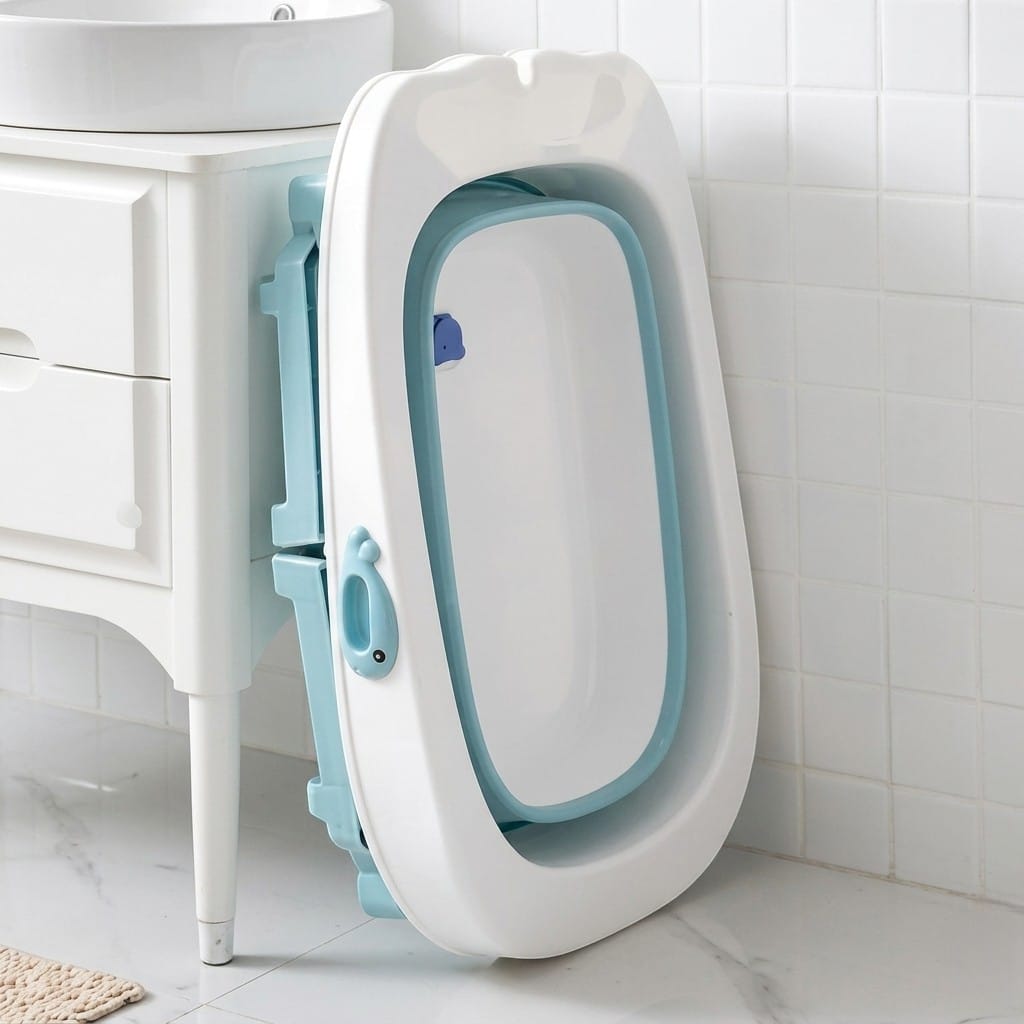 Baignoire Bébé Pliable | WashyNest| Mumoria