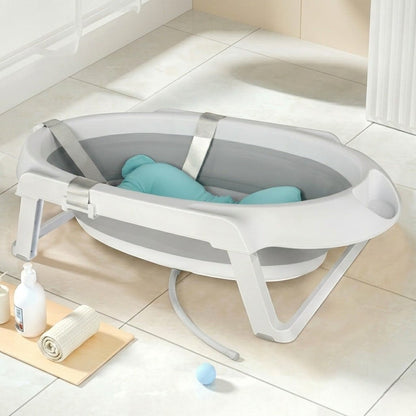 Baignoire Bébé sur Pied | AquaCare Gris | Mumoria