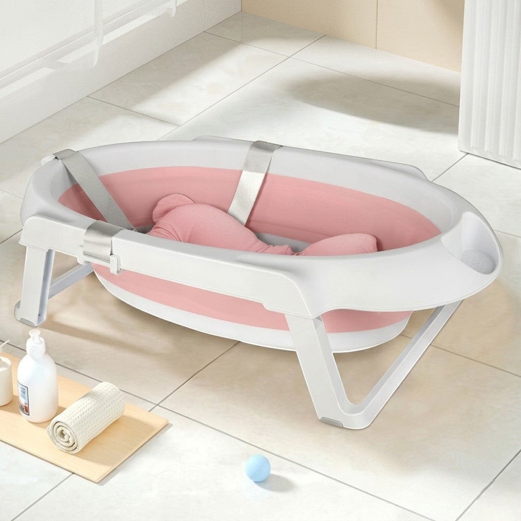 Baignoire Bébé sur Pied | AquaCare Rose | Mumoria