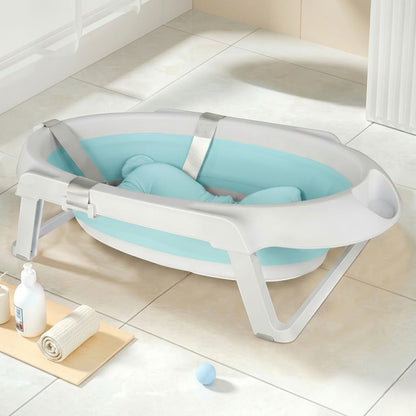 Baignoire Bébé sur Pied | AquaCare Turquoise | Mumoria