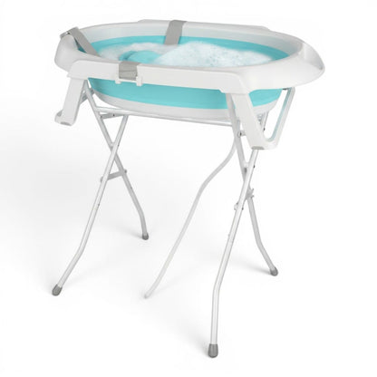 Baignoire Bébé sur Pied | AquaCare Turquoise | Mumoria