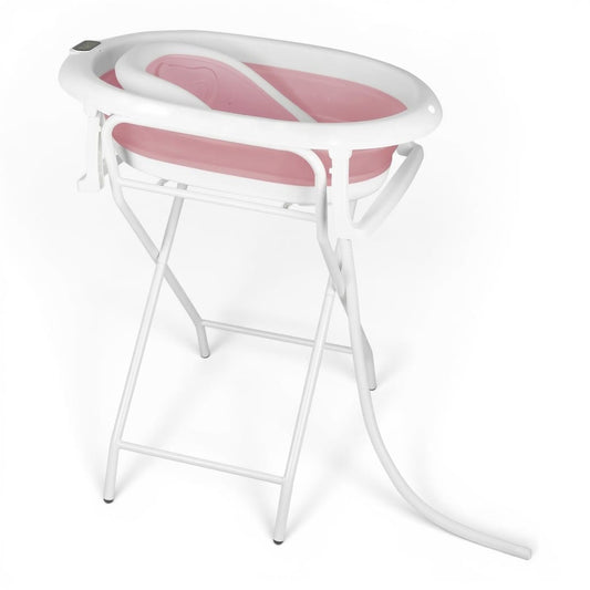 Baignoire Bébé sur Pied | Bain Royal Rose| Mumoria