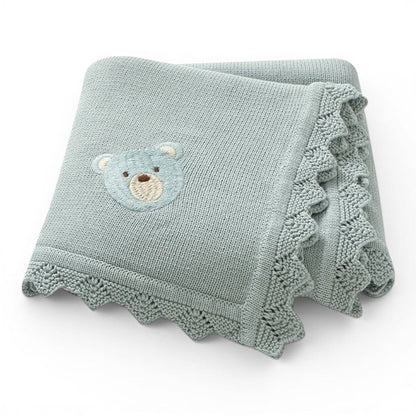 Couverture Bébé en Crochet | Nid d'Ourson | Mumoria