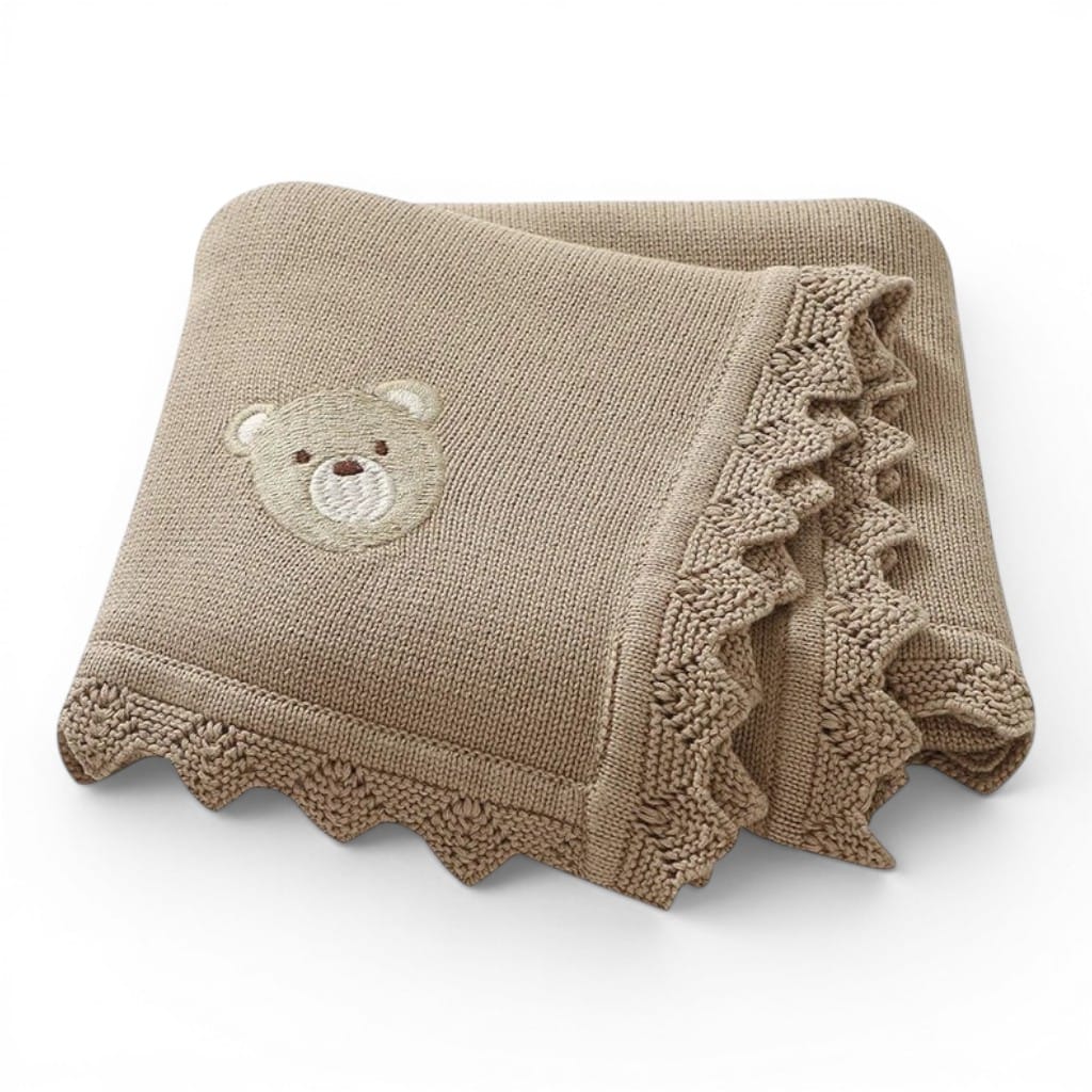 Couverture Bébé en Crochet | Nid d'Ourson | Mumoria