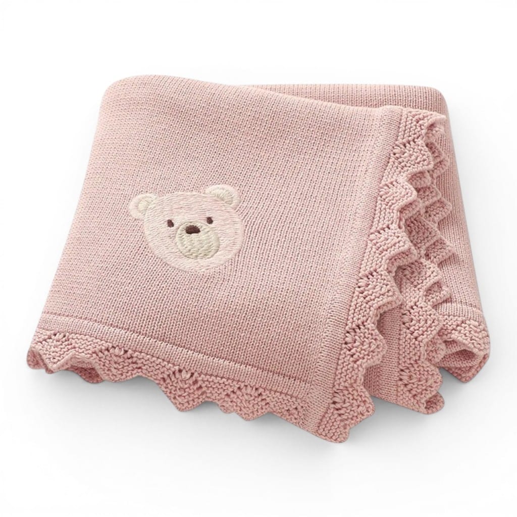 Couverture Bébé en Crochet | Nid d'Ourson | Mumoria