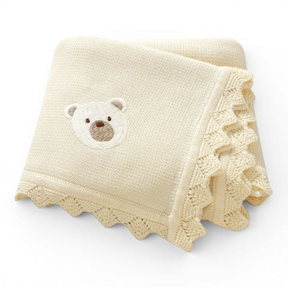 Couverture Bébé en Crochet | Nid d'Ourson | Mumoria