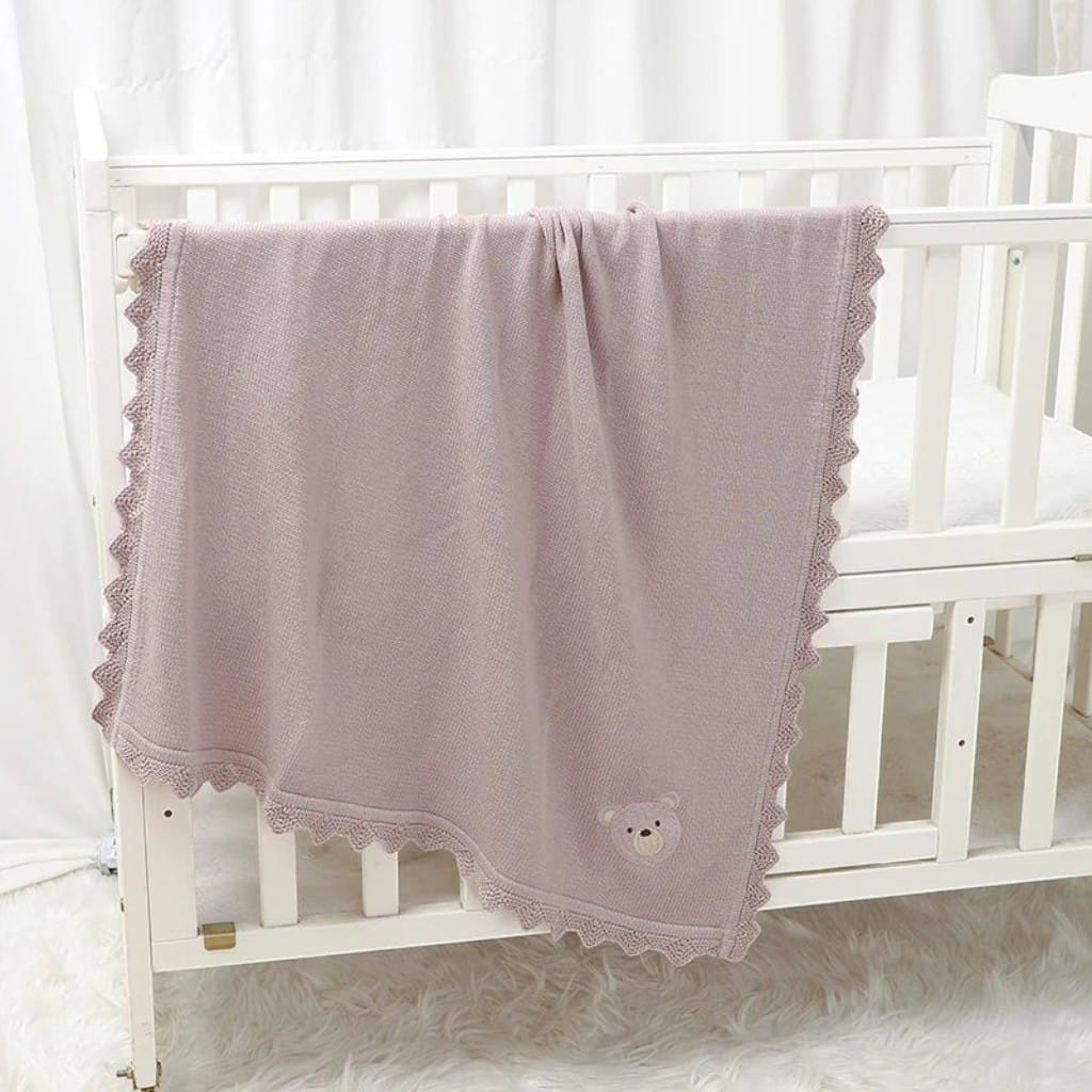 Couverture Bébé en Crochet | Nid d'Ourson | Mumoria