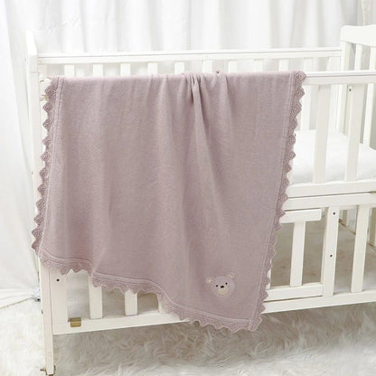 Couverture Bébé en Crochet | Nid d'Ourson | Mumoria