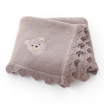 Couverture Bébé en Crochet | Nid d'Ourson | Mumoria