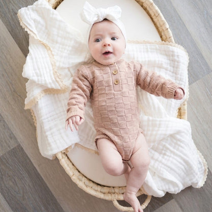 Couverture Bébé | Nuit Satinée | Mumoria