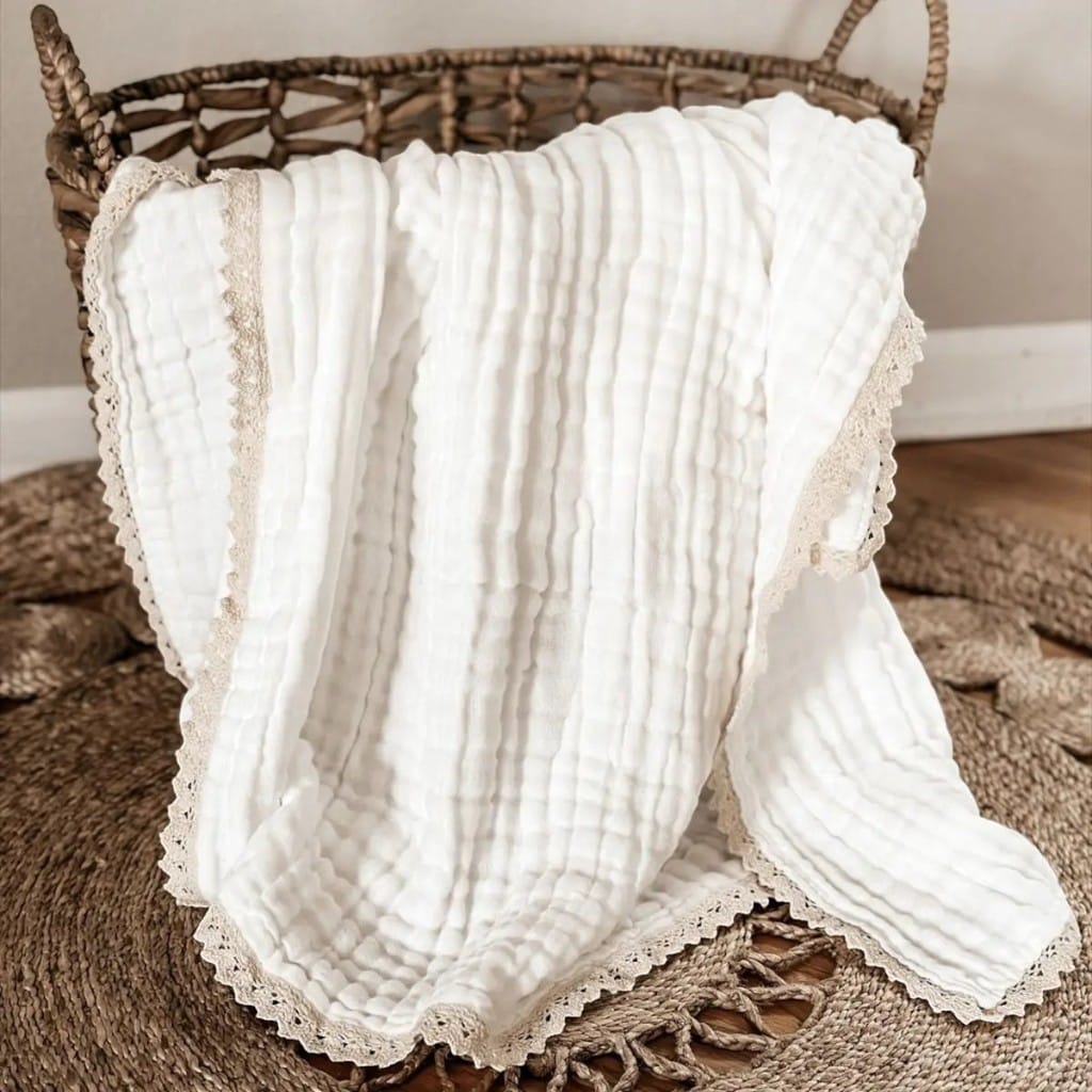 Couverture Bébé | Nuit Satinée | Mumoria