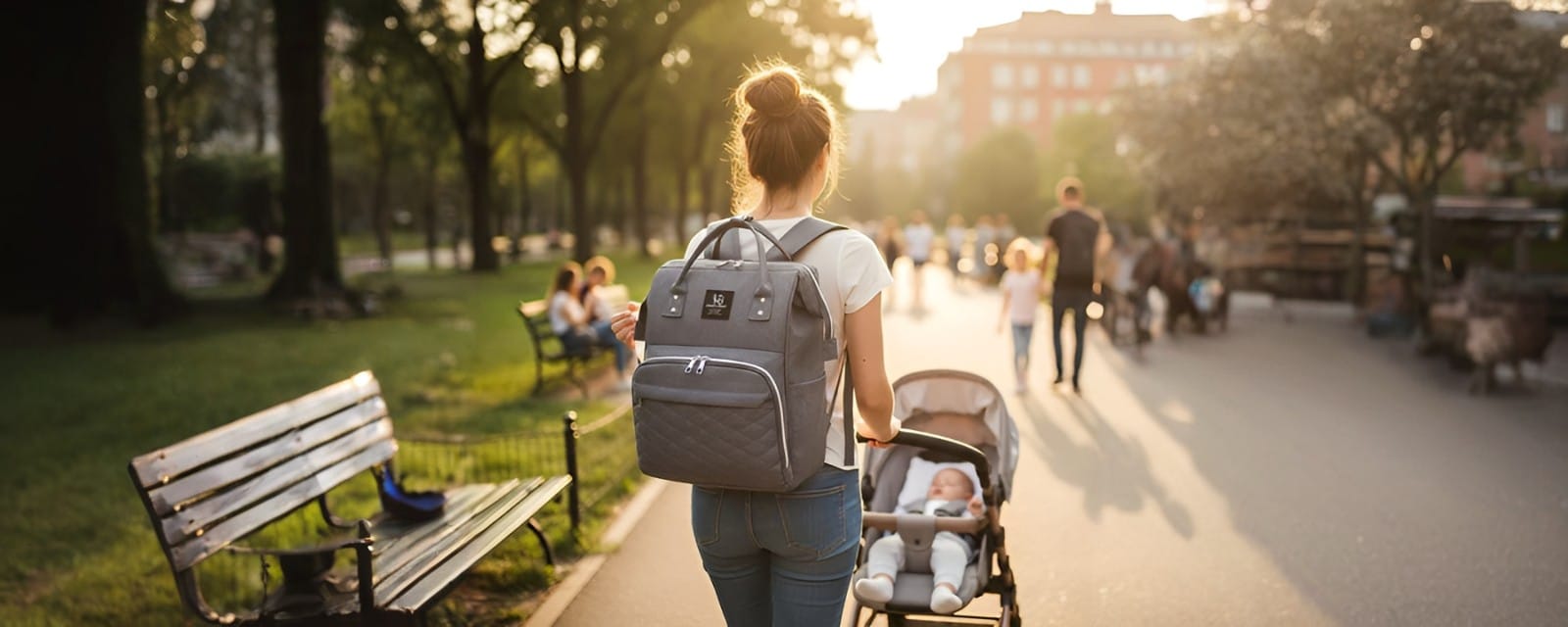 Sac à langer élégant et pratique