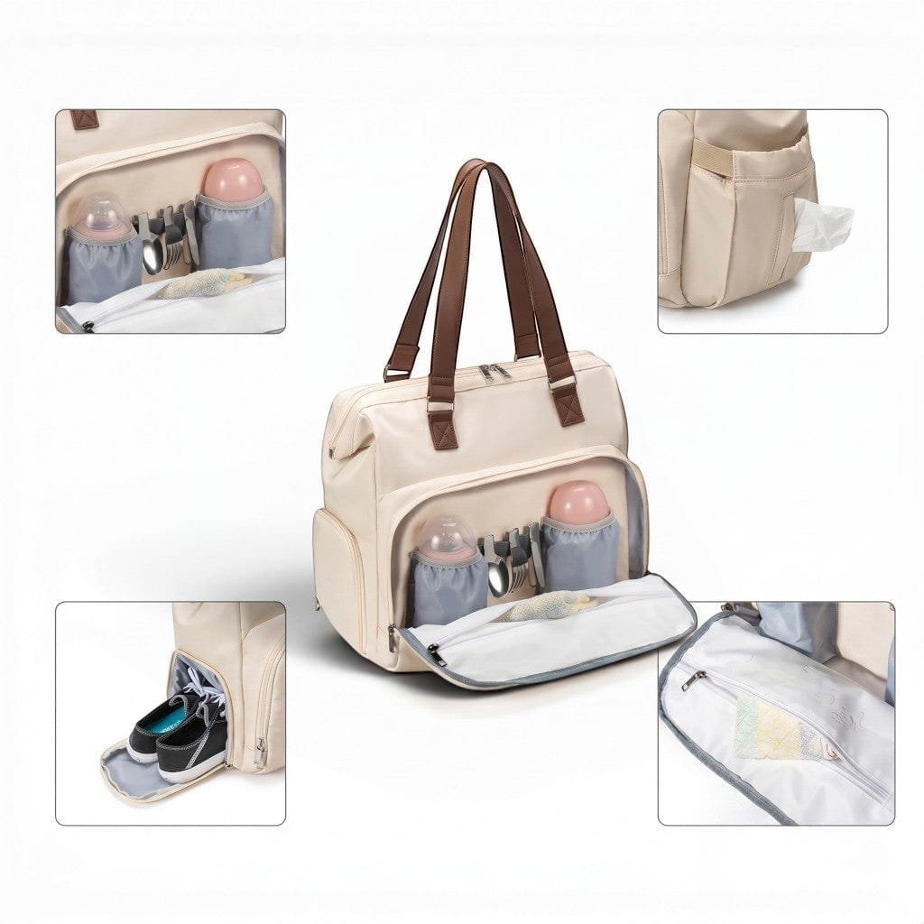 Sac à Langer Beige | Novara | Mumoria