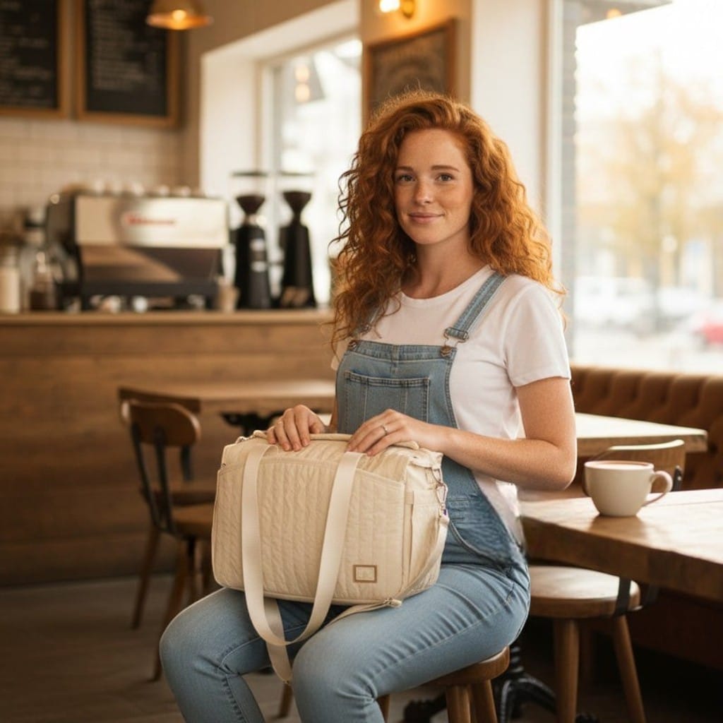Sac à Langer Beige | Talya | Mumoria