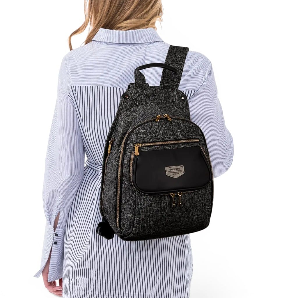 Sac à Langer Noir | Aloria | Mumoria