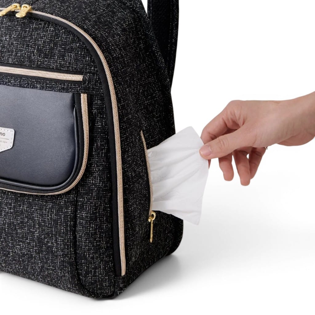 Sac à Langer Noir | Aloria | Mumoria
