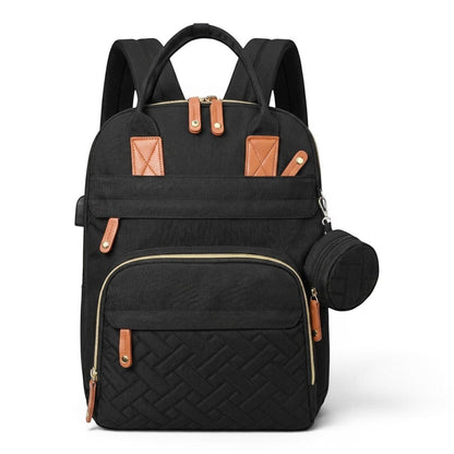 Sac à Langer Noir | Elvara | Mumoria