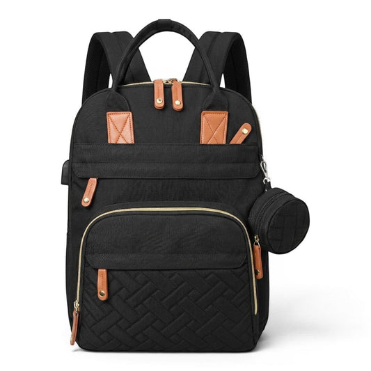 Sac à Langer Noir | Elvara | Mumoria