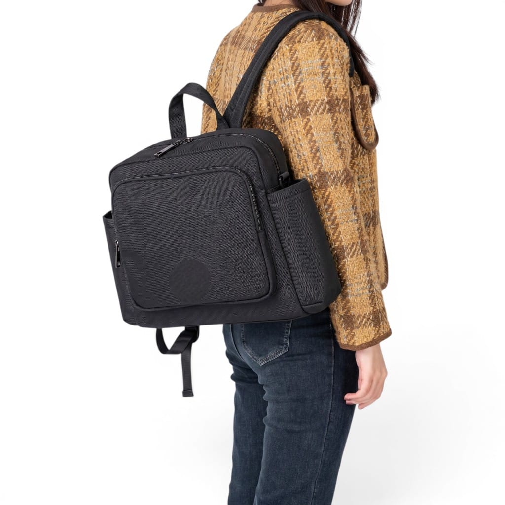 Sac à Langer Noir | Elyara | Mumoria