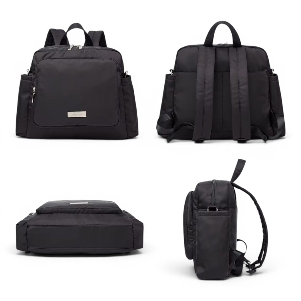 Sac à Langer Noir | Elyara | Mumoria