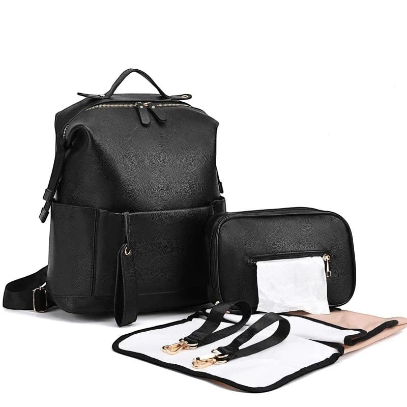 Sac à Langer Noir | Karelia | Mumoria