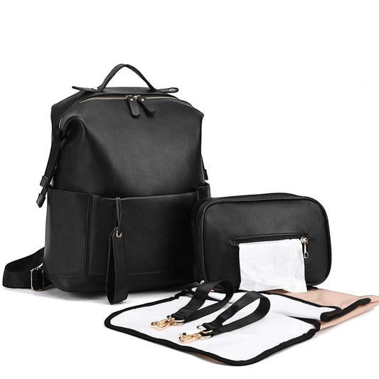 Sac à Langer Noir | Karelia | Mumoria