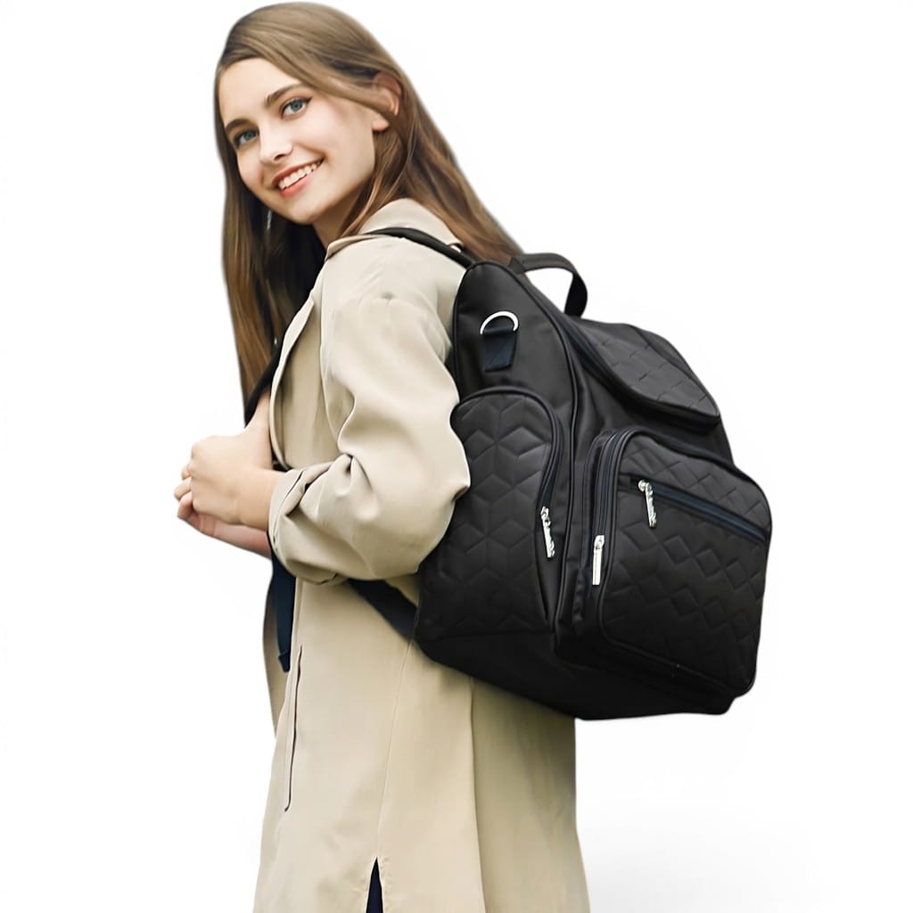 Sac à Langer Noir | Taryna | Mumoria