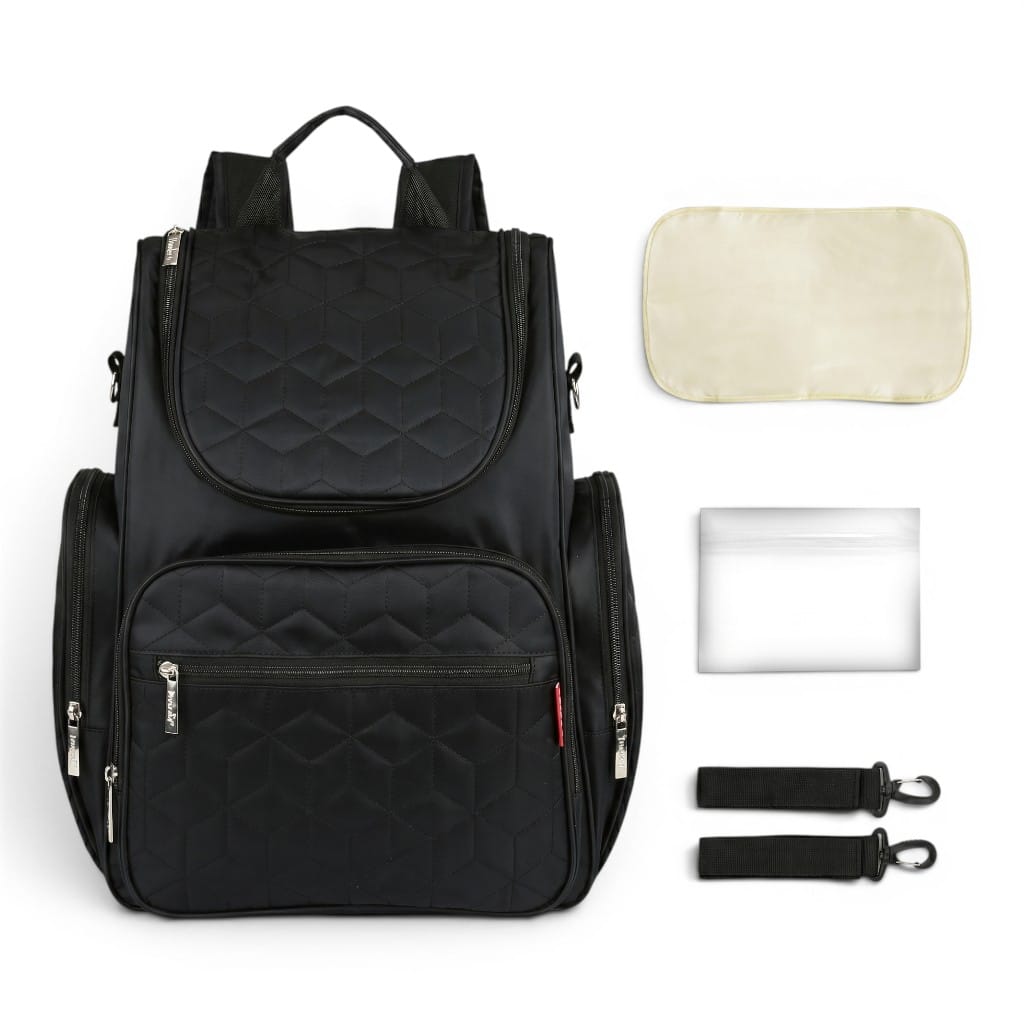 Sac à Langer Noir | Taryna | Mumoria