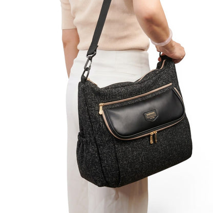 Sac à Langer Noir | Valira | Mumoria