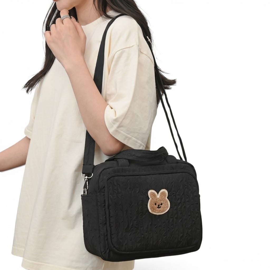 Sac à Langer Noir | Velina | Mumoria