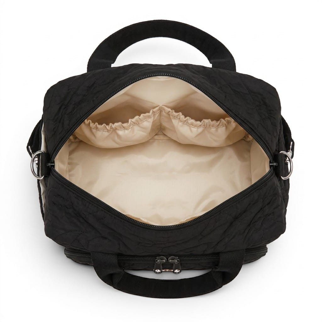 Sac à Langer Noir | Velina | Mumoria