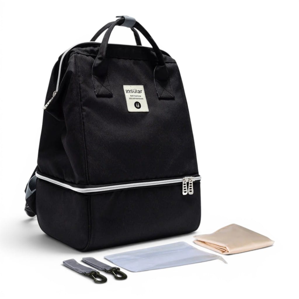 Sac à Langer Noir | Venira | Mumoria