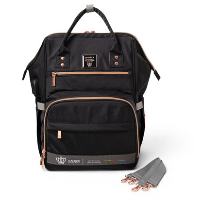 Sac à Langer Noir | Venora | Mumoria
