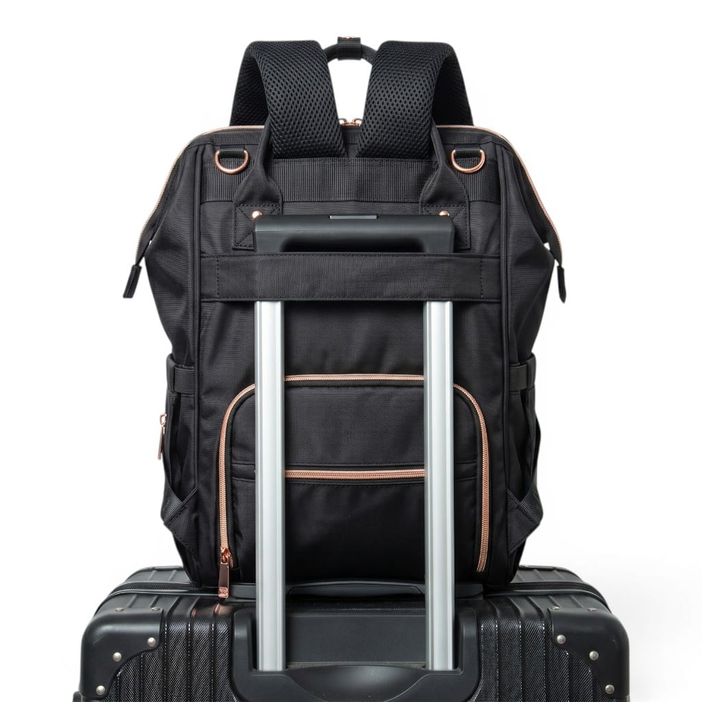 Sac à Langer Noir | Venora | Mumoria