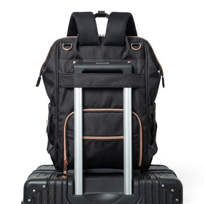 Sac à Langer Noir | Venora | Mumoria