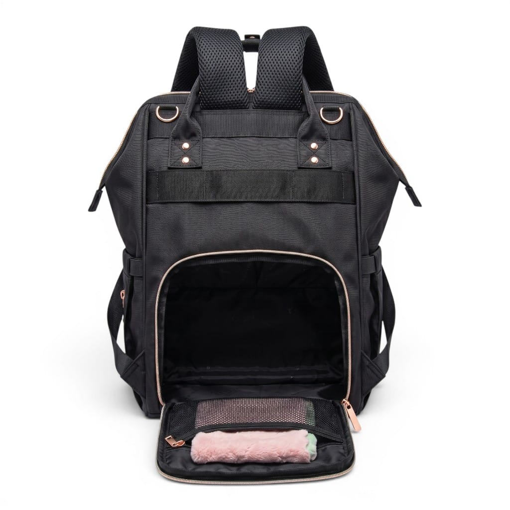 Sac à Langer Noir | Venora | Mumoria