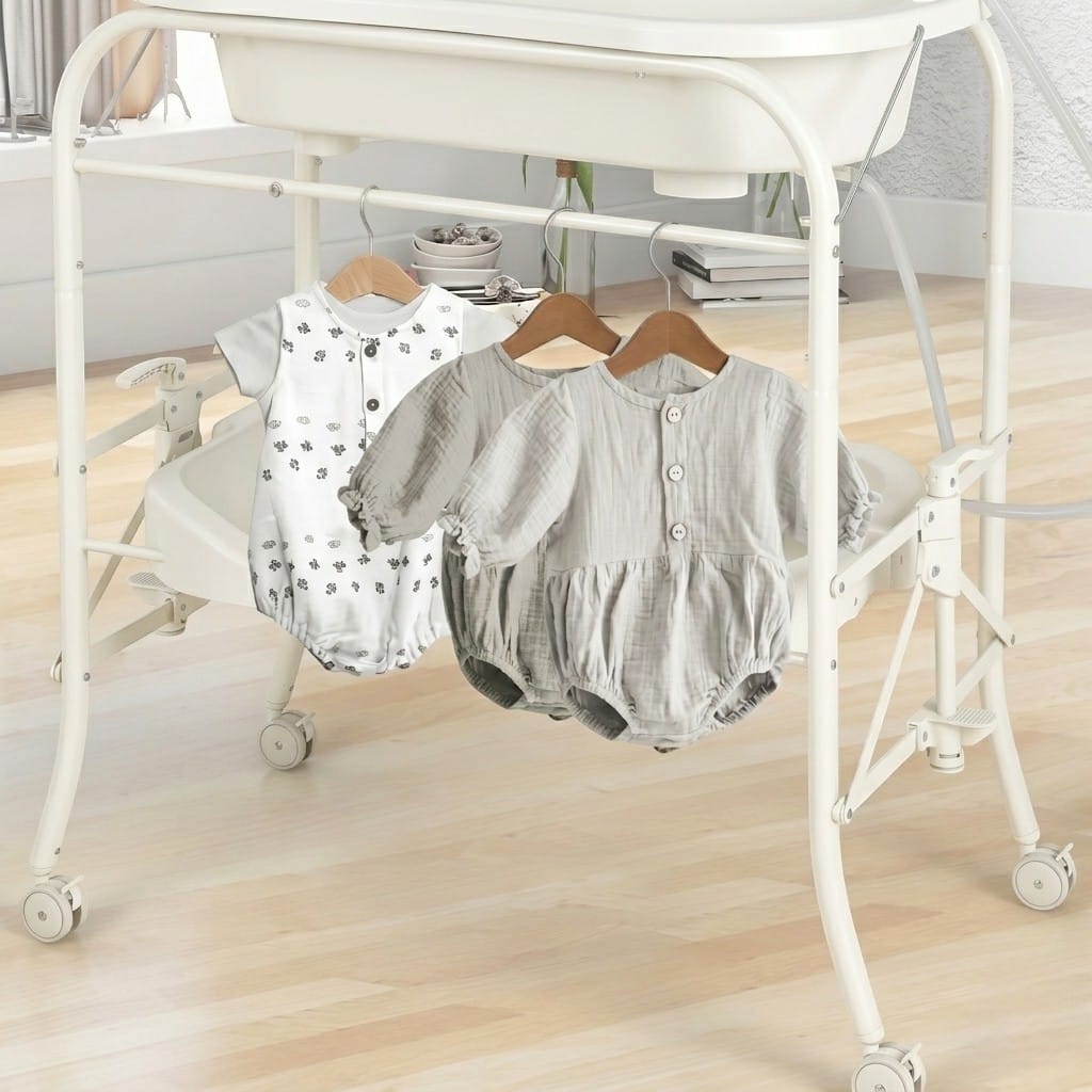 Table à Langer Baignoire | Aquanest Blanc | Mumoria