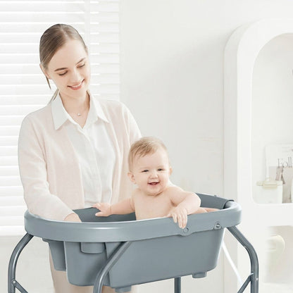 Table à Langer Baignoire | Aquanest Gris | Mumoria