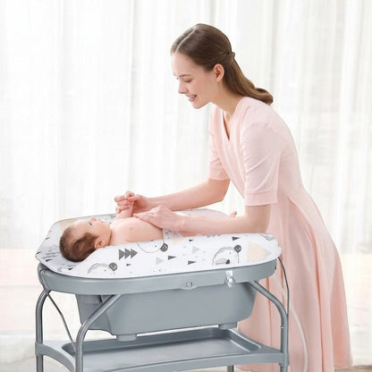 Table à Langer Baignoire | Aquanest Gris | Mumoria