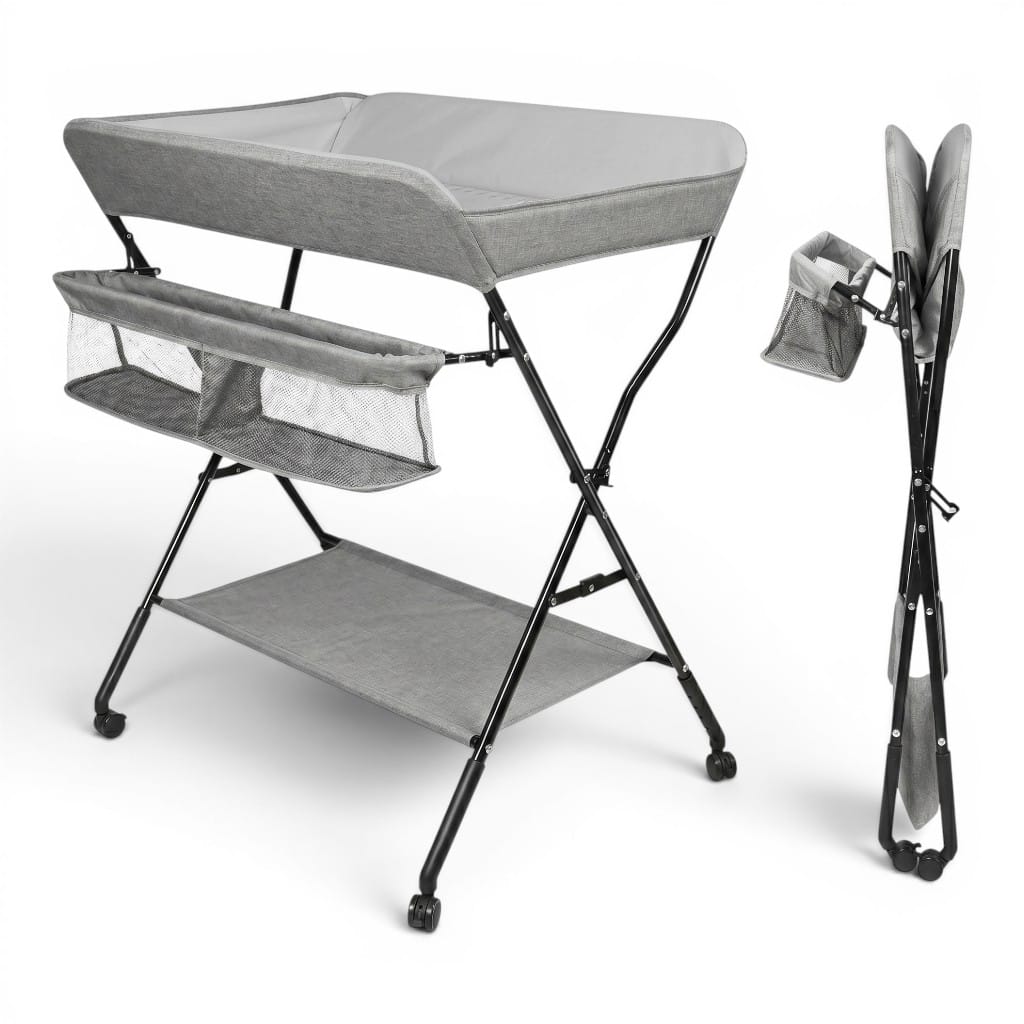 Table à Langer Pliable | Change Zen Gris | Mumoria