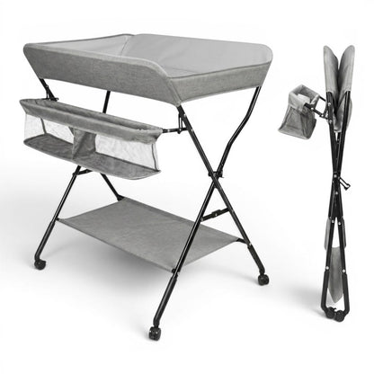 Table à Langer Pliable | Change Zen Gris | Mumoria