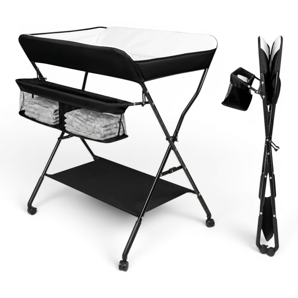 Table à Langer Pliable | Change Zen Noir | Mumoria