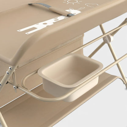 Table à Langer Pliable | Confort+ Beige | Mumoria