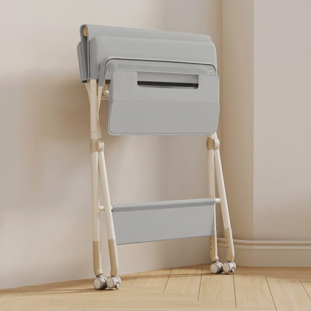 Table à Langer Pliable | Confort+ Gris | Mumoria